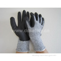 Cut-Resistance Gloves Black Nitrile (DCR420)